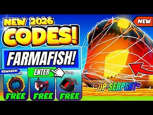 NEW ALL WORKING *SERPENT BAIT UPDATE* CODES FOR FARM A FISH CODES IN 2026! ROBLOX FARM A FISH CODES