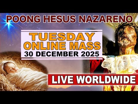 Quiapo Church Live Online Mass Today • 30 December 2025 • HEALING MASS