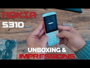 Nokia 5310 unboxing first impressions in 2022 - Nokia 5310 Dual Sim Unboxing