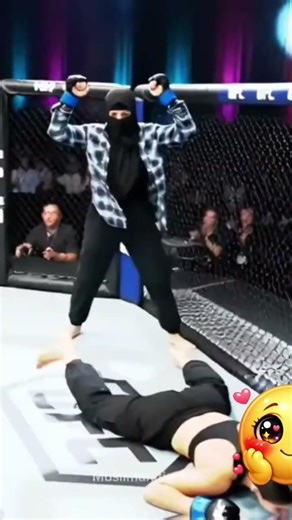 muslimah fighter vs Israel #MMA
