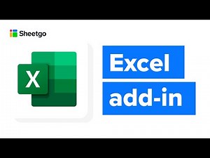 Overview of the Sheetgo Excel add in [automate spreadsheets]