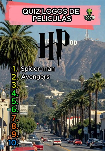 Quiz de logos: Adivina las películas correctas