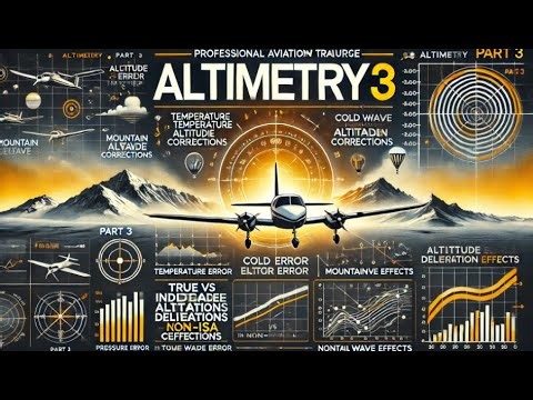 ATPL Meteorology 050 - Ep.11: Altimetry (Part 3) | ATPL Training | ATPL Exams