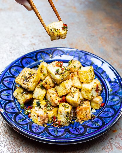 93K views · 320 reactions | MOB’s Crispy Salt and Pepper Tofu Made delicious with Tofoo Co Extra Firm Smoked Tofu. Tune by Sports Team Full recipe: www.mobkitchen.co.uk/recipes/salt-pepper-tofu #mobkitchen #TheTofooCo #TofuwithTaste #ad | Mob | Facebook