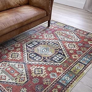 Mohawk Home Zephyr Blue Ornamental Scatter Rug