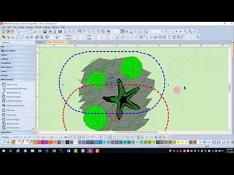 14.07 Master BERNINA Embroidery Software 8—Multi-Hooping: Using the Splitting Tool