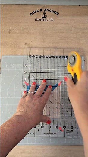 Stripology Mini Quilt Ruler -How to trim half square triangles the easy way.