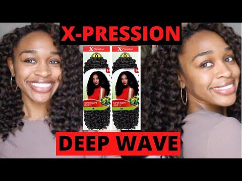 INSTALLING OUTRÉ X-PRESSION DEEP WAVE CROCHET PRE LOOPED HAIR ♡