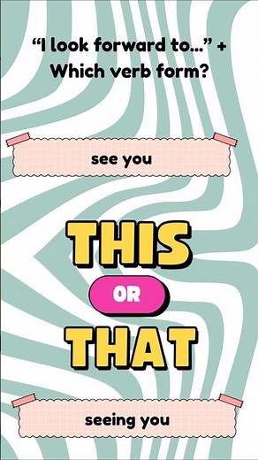 This or That Game English Edition #learnanewwordtoday #shorts