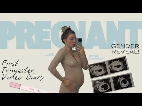 I'm Pregnant! First Trimester Diaries & Gender Reveal!