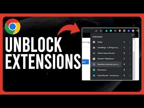 How to Unblock Chrome Extensions (How to Access Chrome Extensions)
