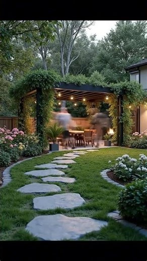 Garden Backyard Renovation 🌿✨#ASMR #asmrshorts #shorts #shortsvideo #shortsviral #beforeandafter