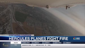 Cal Fire Deploys Historic C-130 Hercules in San Jacinto's 'Record Fire' Fight
