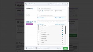 Searching Dockets