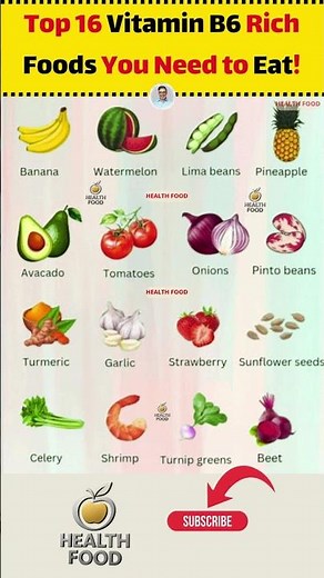 Unlock Your Energy & Metabolism: Top 16 Vitamin B6 Rich Foods You Need to Eat! #VitaminB6 #food