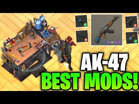 THIS IS THE BEST MODS EVER FOR AK-47 WEAPON! (INSANE DAMAGE) - Last Day on Earth: Survival
