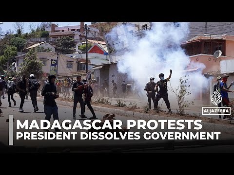 Madagascar president dissolves government after youth-led deadly protests