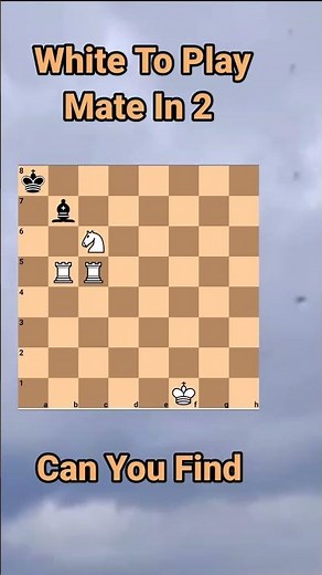 Mate In 2#chess #chesspuzzle