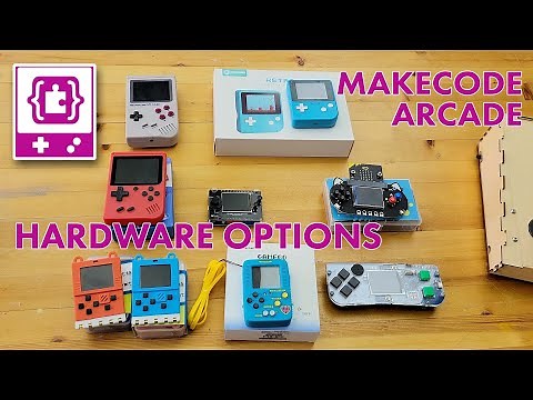 Comparing Makecode Arcade handhelds