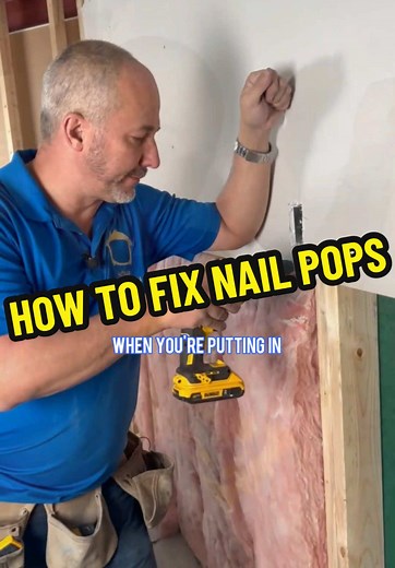 How to Fix Nail Pops in Drywall