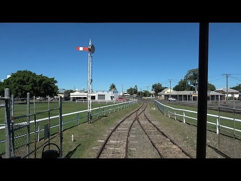 4K cab view - Rockhampton Steam Tram Full Trip