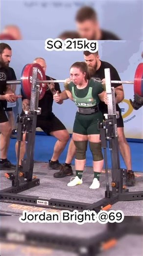 2026 European Open Classic Powerlifting Championships SQ 215kg by Jordan Bright @69