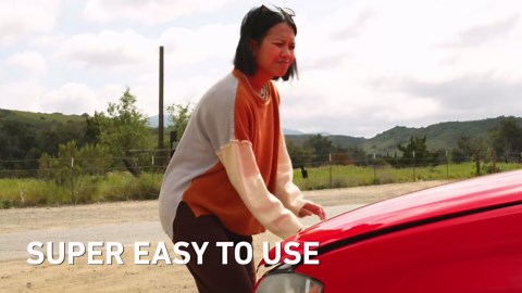 AstroAI T4 Heavy-Duty Air Compressor Truck Tire Inflator with 1.97CFM Auto Shutoff 12V, 120PSI Digital Screen with Alligator Clips, LED Light for Pickup, Truck, SUV RV for Up to 33 Inch Tires