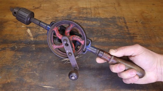 Vintage Hand Drill Restoration | A Full Detailed Revival