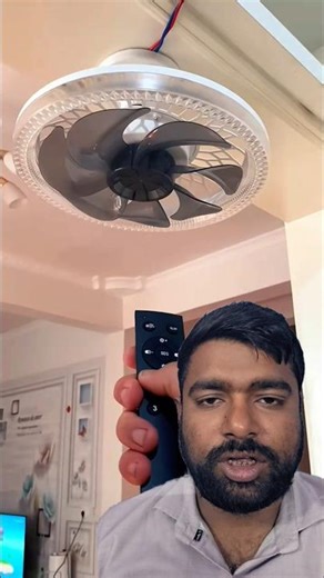 Stylish Mini Ceiling Fan Light | Home Decoration