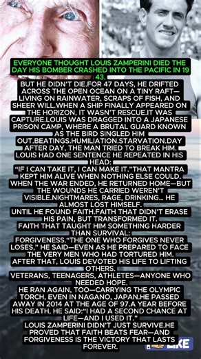 “Unbroken Again: The Second Life of Louis Zamperini”