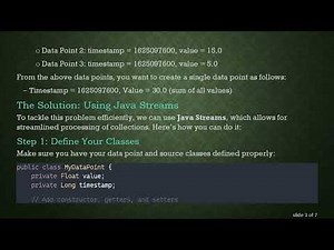 Accumulating Values of Objects by Timestamp with Java Streams