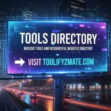 Toolify2mate Is Live! The Ultimate All-In-One Tools Directory You Needed!