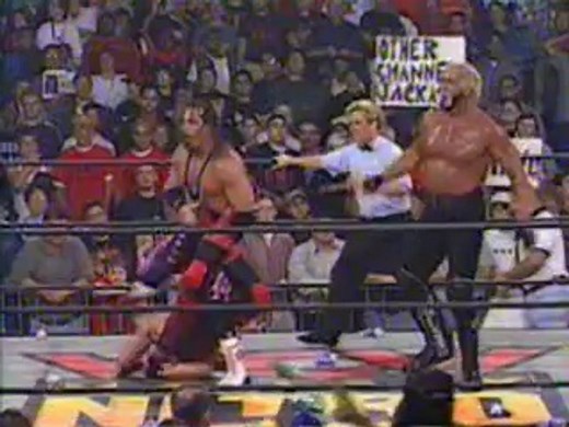 hulk hogan vs bret hart (wcw nitro 1998) - video Dailymotion