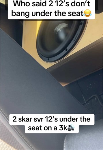 Powerful Car Audio Setup with Skar SVR 12 Subs