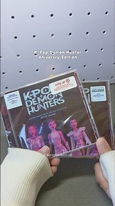 KPop Demon Hunters Anniversary Edition Target and Barnes & Noble Exclusive CD Album #unboxing #kpdh