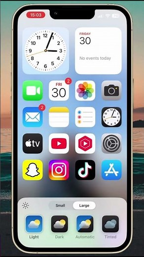 How to Enable Large App Icons on iPhone