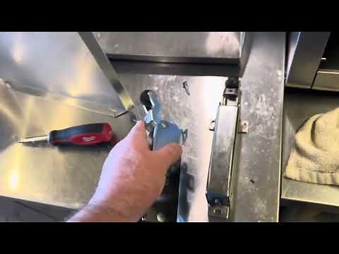Walk-in Cooler Door closer needs Replaced. How to Replace it.