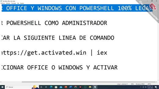 Activar permanentemente Windows y Office cualquier versión. #Windows #Office Lo mejor de la informática lo encuentras aquí en Pcsoluciones.