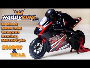 Vroem VROEM! :) The 1/8th scale HobbyKing HKM-390 Onroad Racing Bike - Show & Tell!