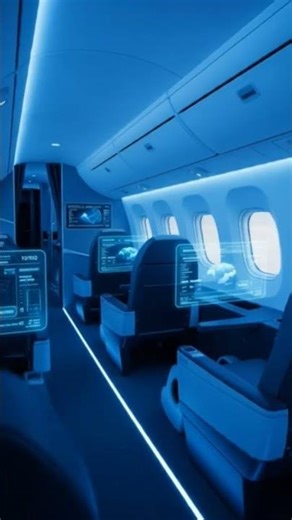 Luxury Flying plan interior 1m views #luxury #bestluxury #luxurycar #D