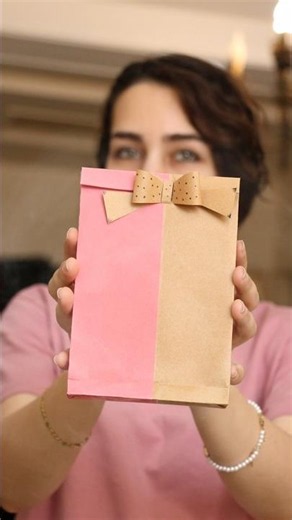 DIY Cute Paper Gift Bag 🎁 Easy Handmade Gift Packaging