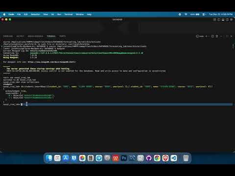 Laboratory 5: NoSQL Database CRUD Operations