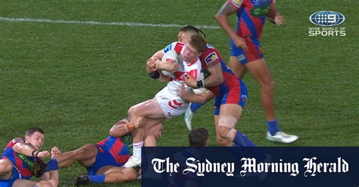 Knights prop reported for crusher tackle