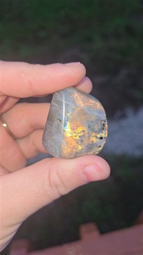 Labradorite & Blue Apatites are finished in the rock tumbler #rocktumbling | Heather Evans