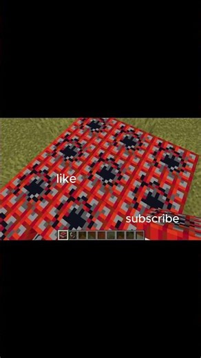 What happens if 10 TNT explodes? #Minecraft #TNT #MinecraftTNT #MinecraftExperiment #shorts