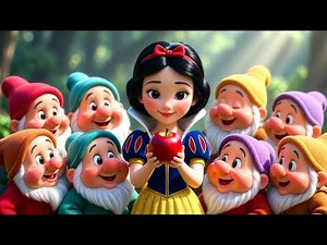 Snow White and the Seven Dwarfs 🍎 | Full Fairy Tale Story with Dialogues |