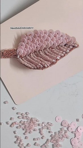 Simple Hand Embroidery Clip//Needle&Embroidery//Short