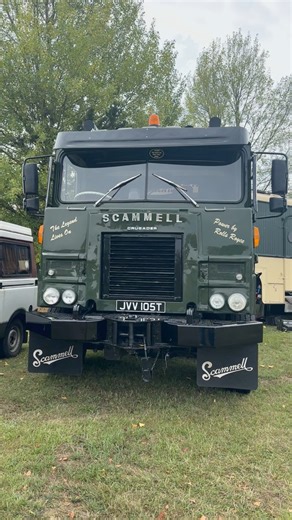 ‘Built Tough’ The Walter Family Scammell Crusader on Display at the Retro Truck Show 6/9/25 #madeinbritain #BuiltToLast #BuiltTough #heavyequipment #heavyduty #heavyhaulage #trucking #transport #military | Matt Powell Transport Photography