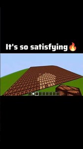 Minecraft satisfying building