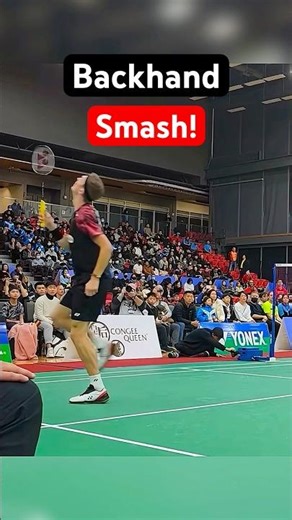 Viktor Axelsen BACKHAND SMASH